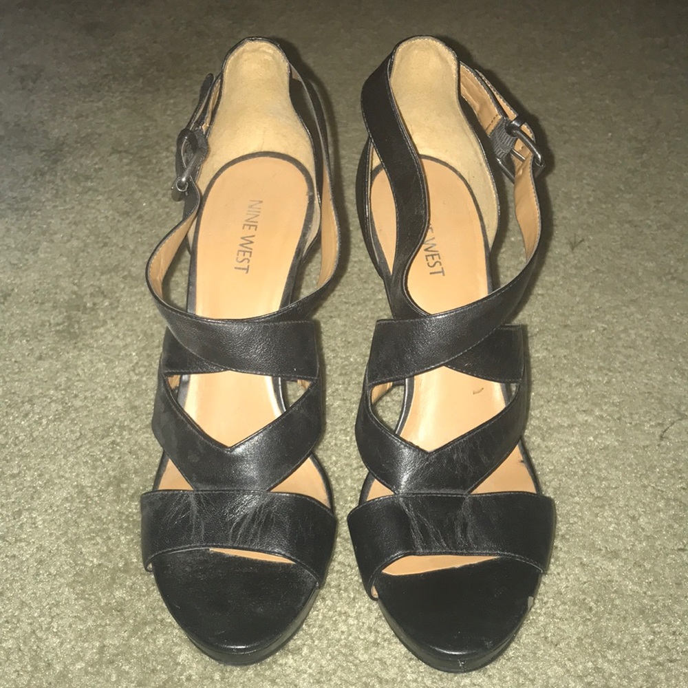 Black stilettos